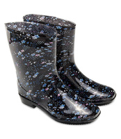 Kalosze damskie Lano ANX-01 Blue Flower