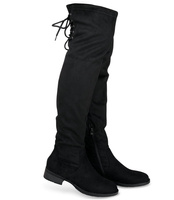 Kozaki damskie Sixth Sens F161 Czarne