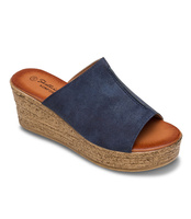 Klapki damskie Skotnicki KL-3/4014 Granatowe