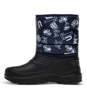 Śniegowce dziecięce Realpaks DC-8/2 Granatowe