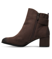 Botki damskie Nest B-3/A44 Brązowe