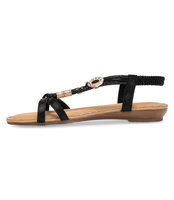 Sandałki damskie Laura Mode F-22 Czarne