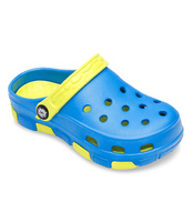 Klapki dziecięce Realpaks F-401 Niebiesko-Zielone