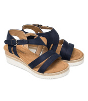 Sandałki damskie Super Mode 8674 Granatowe