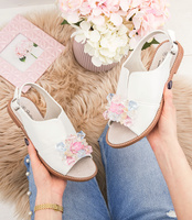 Sandałki damskie Skotnicki S-3-0636 Białe