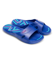 Klapki damskie basenowe Lano KL-3-3060-15 Niebieskie