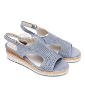 Sandałki damskie Skotnicki S-3-0516 Niebieskie