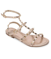 Sandałki damskie Sixth Sens H56 Złote