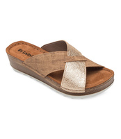 Klapki damskie Inblu GX-06 Brązowe