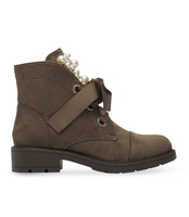 Botki damskie Bestelle CLS-63 Oliwkowe