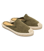 Klapki damskie Coura 4821 Oliwkowe