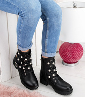 Botki damskie Abloom HC9208 Czarne