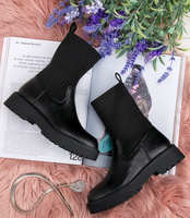 Botki damskie Lady Glory HQ273 Czarne