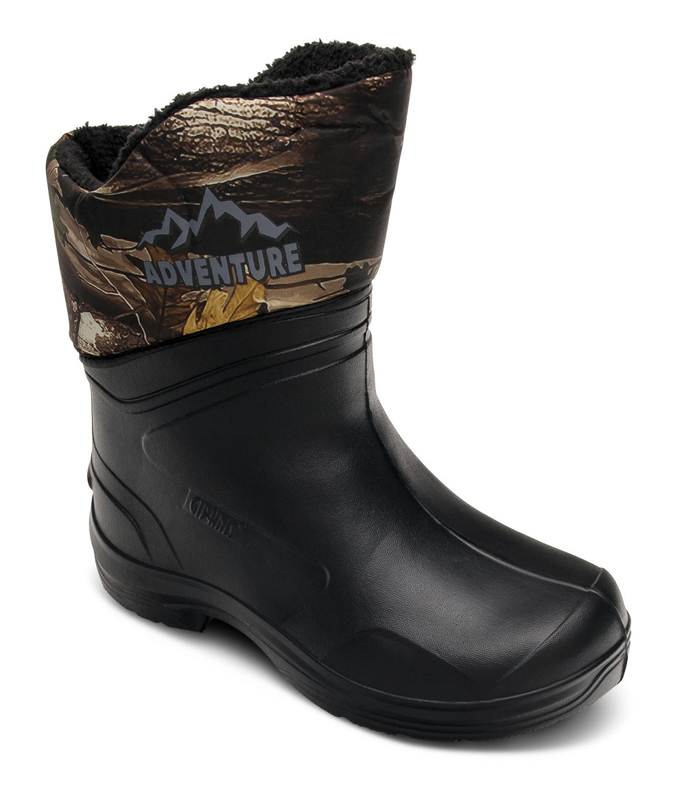 Śniegowce męskie Realpaks BM-1172 Czarno - Brązowe