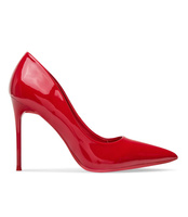 Czółenka damskie Laura Mode QL-115 Czerwone