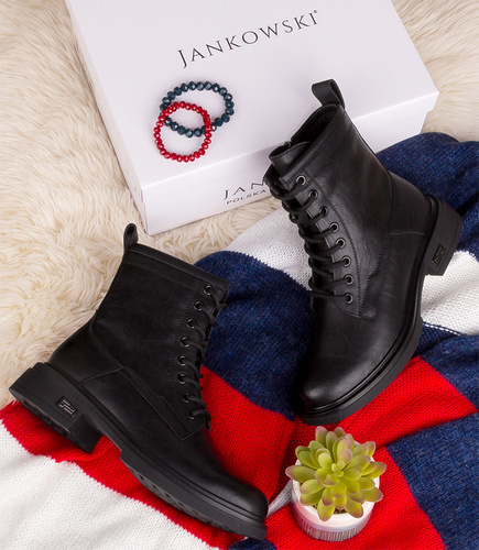 Botki damskie Jankowski JK/B-3-122 Czarne