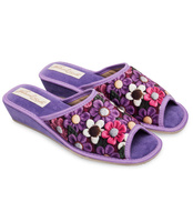 Kapcie damskie Natural Style NS-065 Fioletowe