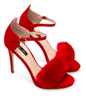 Sandałki damskie Bello Star L6120 Czerwone