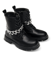 Botki dziewczęce Rock & Joy 7508-3B Czarne + S