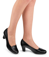 Czółenka Pesco 1751 Czarne