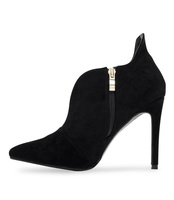 Botki damskie Ideal Shoes GH-2876 Czarne