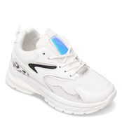 Buty sportowe Foreverfolie F3236 Srebrne