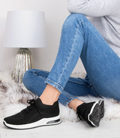 Buty sportowe damskie N/M BOK09 Czarne