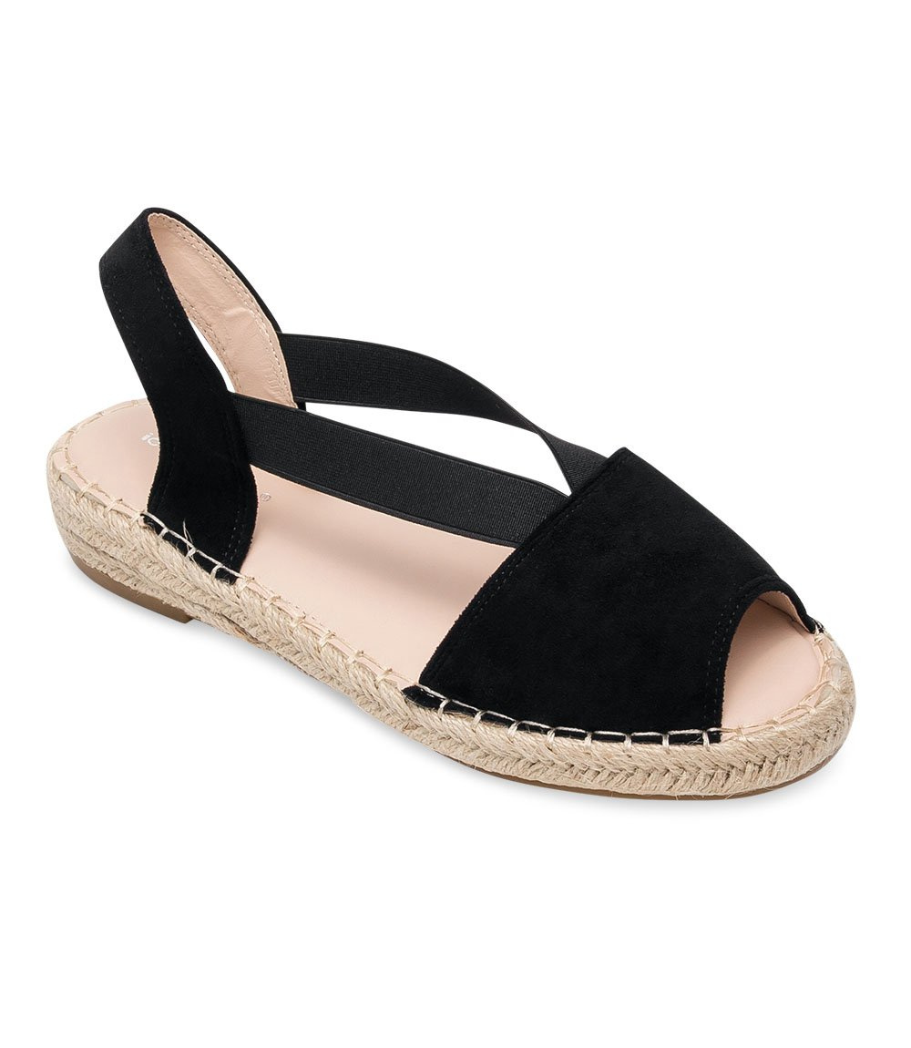 Sandałki damskie Ideal Shoes SA-2893 Czarne