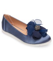 Balerinki damskie Catisa WH858 Granatowe