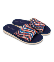 Kapcie damskie Natural Style NS-090 Granatowe