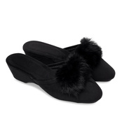 Kapcie damskie Natural Style NS-032 Czarne