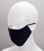 Maseczka ochronna na twarz - Granatowa 3 Warstwowa