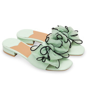 Klapki damskie Catisa XH1021 Zielone