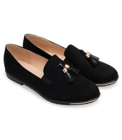 Balerinki damskie Miss Laura W-132 Czarne