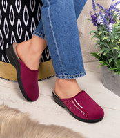 Kapcie damskie Inblu LV-07 Bordowe