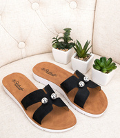 Klapki damskie Skotnicki KL-0528 Czarne