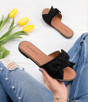 Klapki damskie Abloom SY702 Czarne