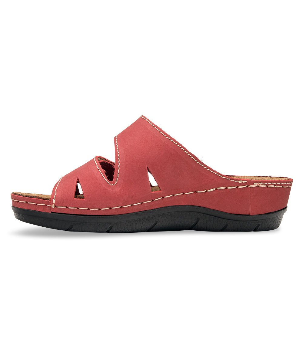 Klapki damskie Inblu OE-02 Czerwone