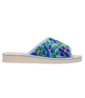 Kapcie damskie Natural Style NS-053 Niebieskie