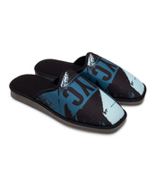 Kapcie męskie Natural Style NS-258 Niebieskie