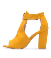 Sandałki damskie Laura Mode QL-97 Żółte