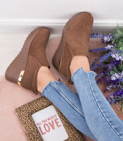 Buty sportowe damskie Lady Glory HQ272 Brązowe