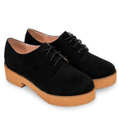 Półbuty damskie Foreverfolie L8218 Czarne