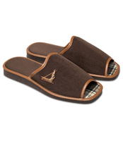 Kapcie męskie Natural Style NS-067 Brązowe