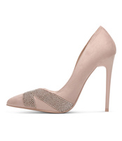 Czółenka damskie Mulanka B-84 Beżowe