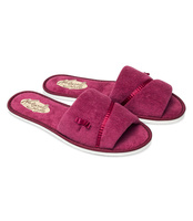 Kapcie damskie NaturalStyle NS-041 Bordowe