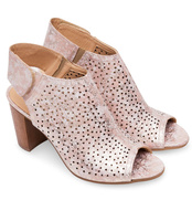 Sandały damskie Stagórs 1176-02 Różowo - Złote