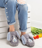 Kapcie damskie Natural Style NS-240 Szare