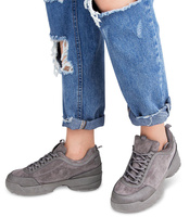 Buty sportowe damskie N/M 2018-37 Szare