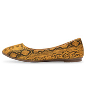 Balerinki damskie Abloom 9988-136 Żółte